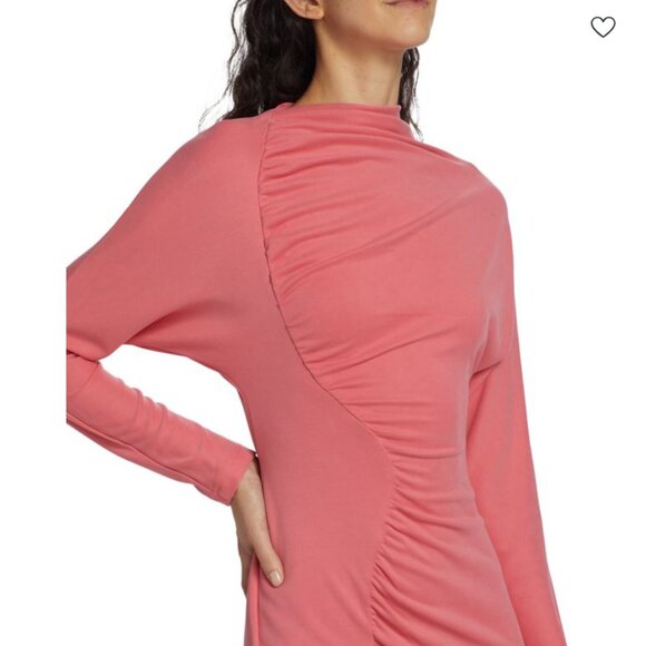 Acler Fulham Draped Mini Dress in Dusty Rose NWT - Picture 4 of 10